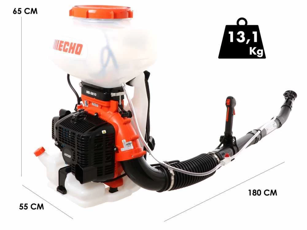 Atomizzatore Spalleggiato A Scoppio Echo MB 5810 - 58,2 Cc - 3,3 Hp 5 Atomizzatore Spalleggiato A Scoppio Echo MB 5810 - 58,2 Cc - 3,3 Hp - immagine 3