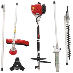 GeoTech GT-4 36 L - Decespugliatore Multifunzione A Benzina 4 Tempi