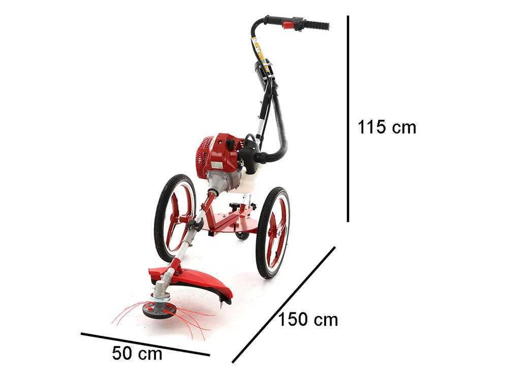 GeoTech HPBC 550 - Decespugliatore A Ruote A Miscela A Spinta 15 GeoTech HPBC 550 - Decespugliatore A Ruote A Miscela A Spinta - immagine 13