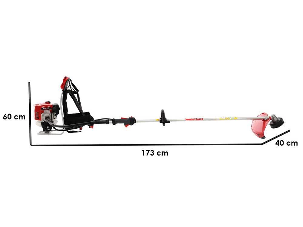 Kawasaki TJ 45 E ZP - Decespugliatore A Zaino Professionale - Asta Blue Bird 4 Kawasaki TJ 45 E ZP - Decespugliatore A Zaino Professionale - Asta Blue Bird - immagine 2