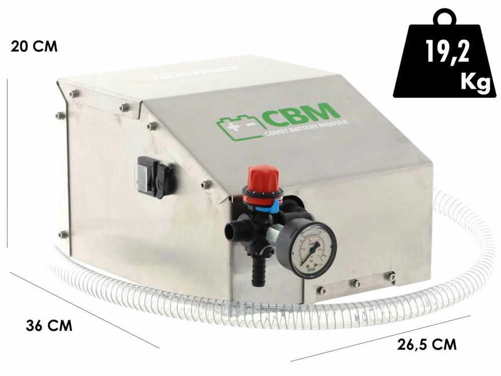 Modulo Pompa A Batteria Per Irrorazione Comet CBM 1500 HP - Batteria Da 12V E 35 Ah 5 Modulo Pompa A Batteria Per Irrorazione Comet CBM 1500 HP - Batteria Da 12V E 35 Ah - immagine 3