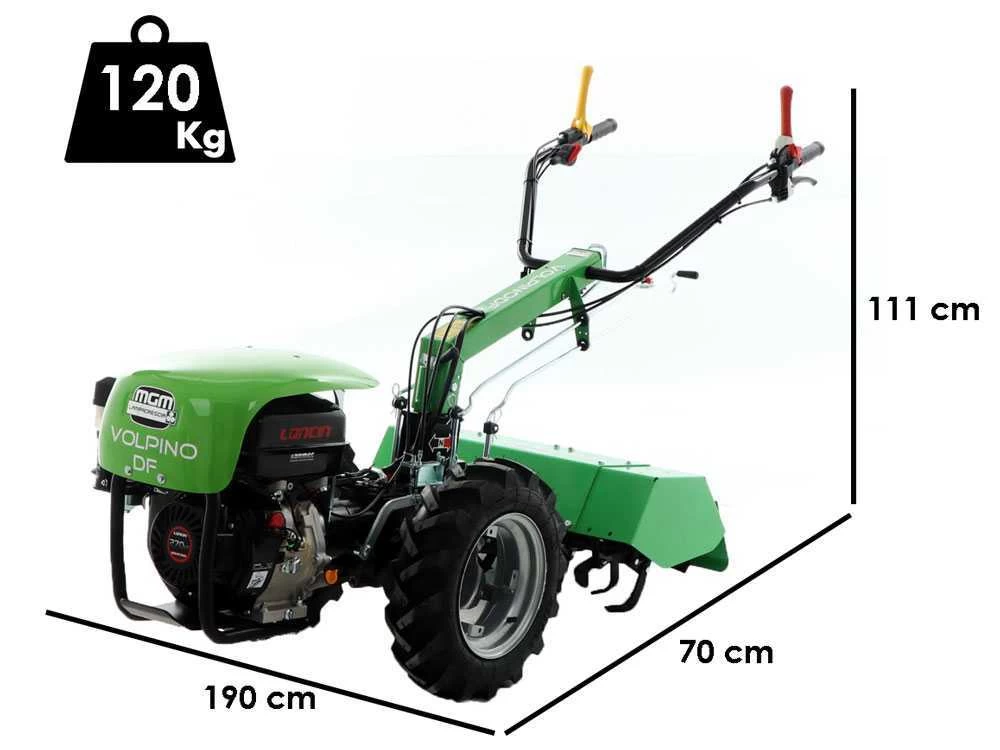 Motocoltivatore Lampacrescia MGM Volpino DF - Motore Loncin G270F 5 Motocoltivatore Lampacrescia MGM Volpino DF - Motore Loncin G270F - immagine 3