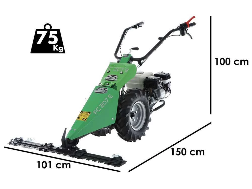 Motofalciatrice Multifunzione Lampacrescia MGM FC 207 E - Honda GX160 5 Motofalciatrice Multifunzione Lampacrescia MGM FC 207 E - Honda GX160 - immagine 3