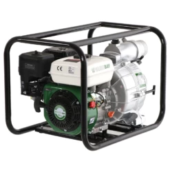 Motopompa A Scoppio Greenbay GB-TWP 80 - Per Acque Sporche - Con Raccordi Da 80 Mm