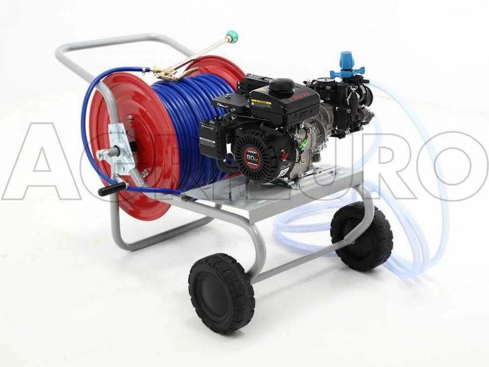 Motopompa Irrorazione Carrellata Comet MTP MC 25 Motore 4 Tempi Loncin 148F-2 7 Motopompa Irrorazione Carrellata Comet MTP MC 25 Motore 4 Tempi Loncin 148F-2 - immagine 5