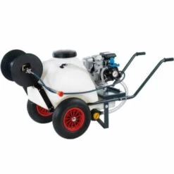 Motopompa Irrorazione Comet MP 30 - Loncin G 200 F Su Carrello Serbatoio 80 Lt