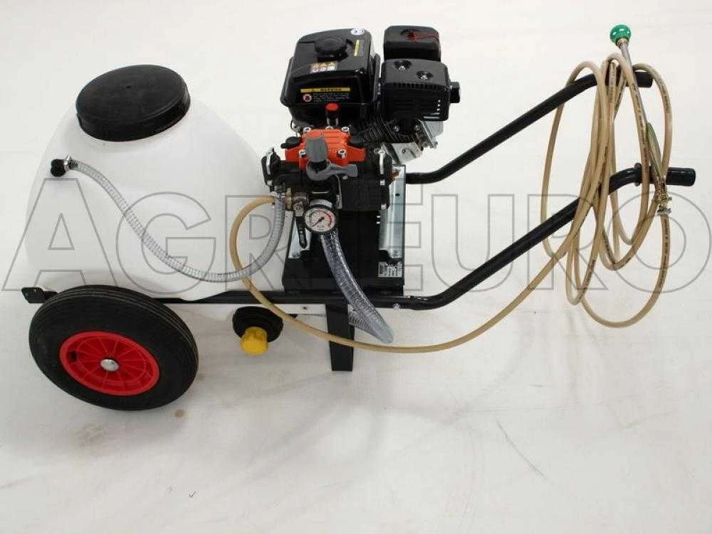 Motopompa Irrorazione Comet MP 30 - Loncin G 200 F Su Carrello Serbatoio 80 Lt 9 Motopompa Irrorazione Comet MP 30 - Loncin G 200 F Su Carrello Serbatoio 80 Lt - immagine 7