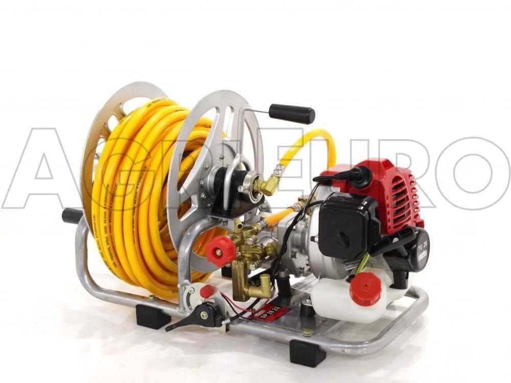 Motopompa Irrorazione GeoTech SP 28 2S Con Motore A Scoppio 2 Tempi - 15/25 Bar 4 Motopompa Irrorazione GeoTech SP 28 2S Con Motore A Scoppio 2 Tempi - 15/25 Bar - immagine 2