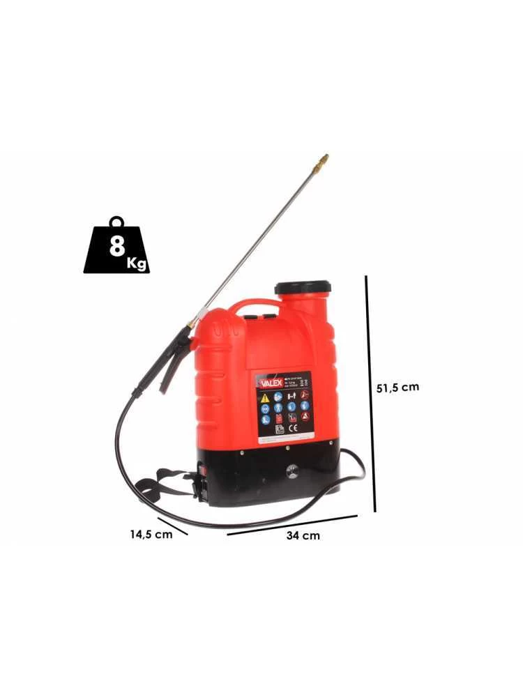 Pompa A Spalla A Batteria Valex A Zaino - 16 Litri - 10 Ah 5 Pompa A Spalla A Batteria Valex A Zaino - 16 Litri - 10 Ah - immagine 3
