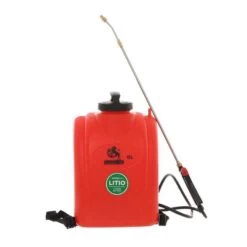 Pompa Irroratrice Spalleggiata A Batteria Ausonia - A Zaino Elettrica, 12 Litri