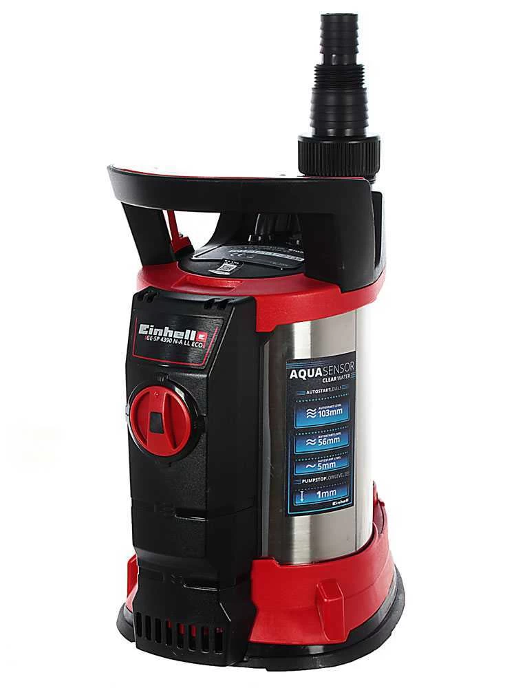 Pompa Sommersa Elettrica Per Acque Chiare Einhell GE-SP 4390 N A-LL ECO - Con Aquasensor 4 Pompa Sommersa Elettrica Per Acque Chiare Einhell GE-SP 4390 N A-LL ECO - Con Aquasensor - immagine 2