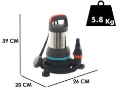 Pompa Sommersa Per Acque Sporche E Pulite Gardena 2 In 1 - 15000 - Art. 9048-20 - In Acciaio INOX 20 Pompa Sommersa Per Acque Sporche E Pulite Gardena 2 In 1 - 15000 - Art. 9048-20 - In Acciaio INOX -Garden Sconto pompa sommersa per acque sporche e pulite gardena 2 in 1 15000 art 9048 20 in acciaio inox pompa sommersa elettrica gardena 15000 30199 3 1625753837 IMG 60e708eda31ff