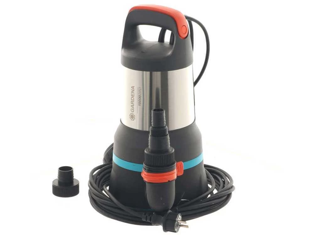 Pompa Sommersa Per Acque Sporche E Pulite Gardena 2 In 1 - 15000 - Art. 9048-20 - In Acciaio INOX 8 Pompa Sommersa Per Acque Sporche E Pulite Gardena 2 In 1 - 15000 - Art. 9048-20 - In Acciaio INOX - immagine 6