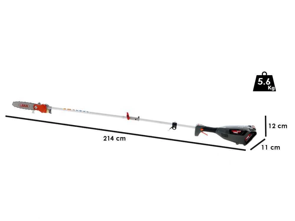 Potatore A Batteria Multifunzione Lisam SGA40 - 40V 4Ah 4 Potatore A Batteria Multifunzione Lisam SGA40 - 40V 4Ah - immagine 2
