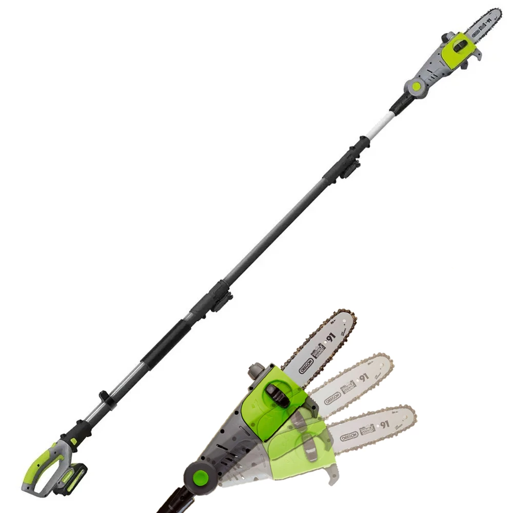 Potatore A Batteria Telescopico Verdemax PT20- Batteria Da 20V - 2AH 3 Potatore A Batteria Telescopico Verdemax PT20- Batteria Da 20V - 2AH