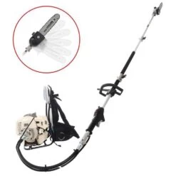 Potatore A Scoppio A Zaino Blackstone BGI 520 BP - Prolunga - Motore 2T 51.7 Cc - Multifunzione