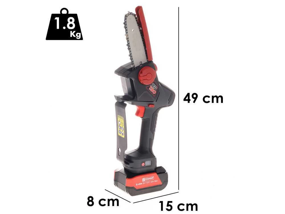 Potatore Elettrico A Batteria Zanon ZP 130 - 2 Batterie Incluse 5 Potatore Elettrico A Batteria Zanon ZP 130 - 2 Batterie Incluse - immagine 3