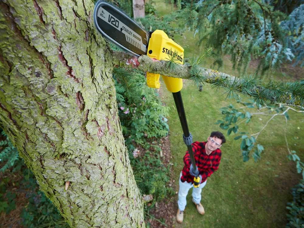 Potatore Telescopico STANLEY FATMAX V20 Su Asta Di Prolunga Regolabile - Batteria 18V 4AH 6 Potatore Telescopico STANLEY FATMAX V20 Su Asta Di Prolunga Regolabile - Batteria 18V 4AH - immagine 4