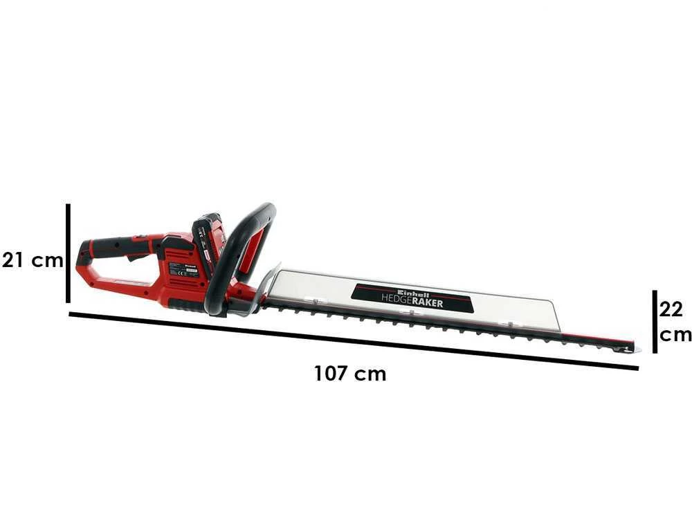 Tagliasiepi A Batteria Einhell GE-CH 18/60 Li - 2.5Ah 18V 5 Tagliasiepi A Batteria Einhell GE-CH 18/60 Li - 2.5Ah 18V - immagine 3