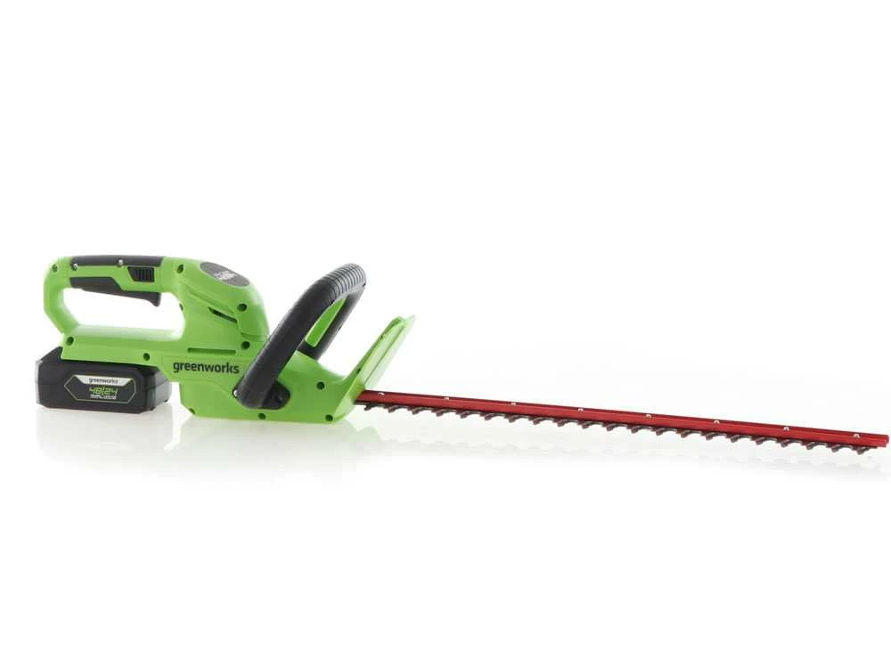 Tagliasiepi A Batteria Greenworks G24HT56 24V - Lama Da 56 Cm - Batteria 4Ah 24V - immagine 11