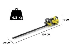 Tagliasiepi A Batteria Karcher HGE 36-60 - SENZA BATTERIE E CARICABATTERIE -Garden Sconto tagliasiepi a batteria karcher hge 36 60 senza batterie e caricabatterie tagliasiepi a batteria hge 36 60 24129 4 1592994890 IMG 5ef32c4a26e39