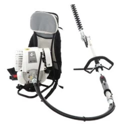 Tagliasiepi Su Asta Di Prolunga A Scoppio Blackstone BC4S 320 BP - Motore 31cc 4 Tempi A Benzina- Multifunzione