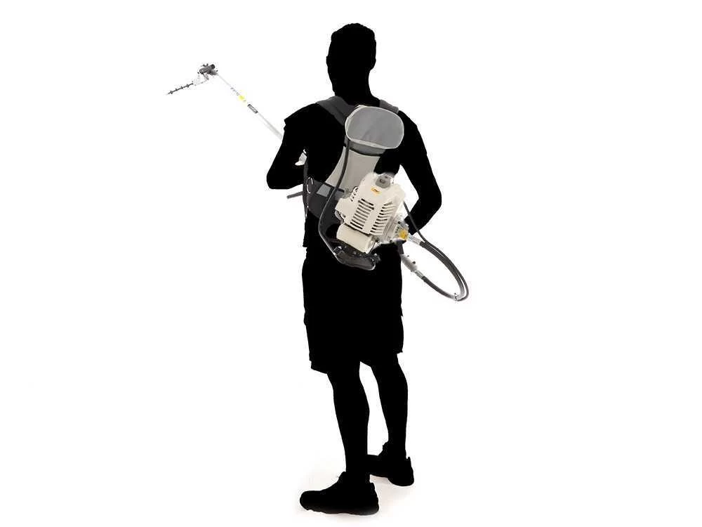 Tagliasiepi Su Asta Di Prolunga A Scoppio Blackstone BGI 520 BP - Motore A 2 Tempi Blackstone - A Zaino - immagine 11