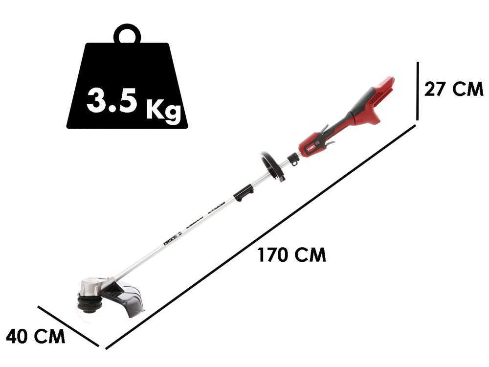 TORO TO-51835T - Decespugliatore A Batteria - 60V - 4Ah 6 TORO TO-51835T - Decespugliatore A Batteria - 60V - 4Ah - immagine 4